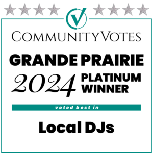 Community Votes Grand Prairie 2024 Platinum Winner--Local DJ